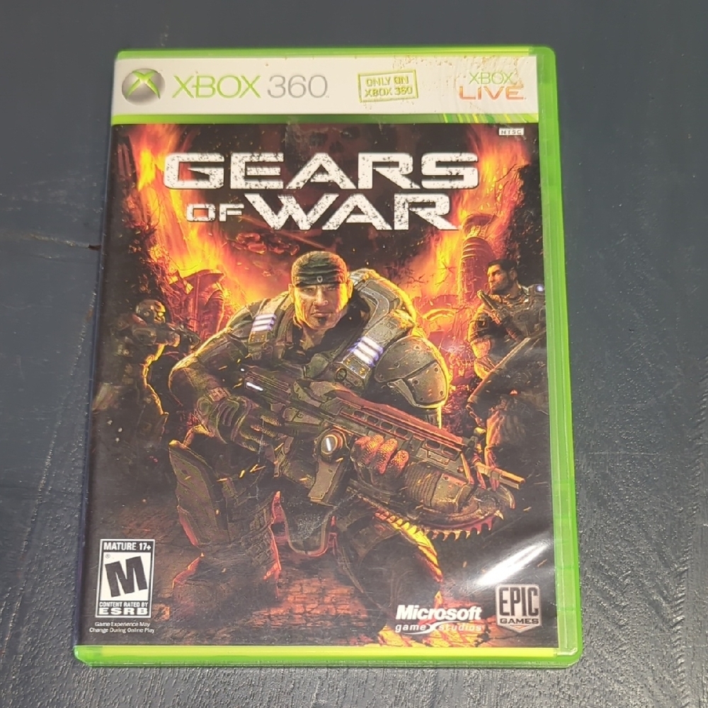 Gears of War for Xbox 360 - Green Case